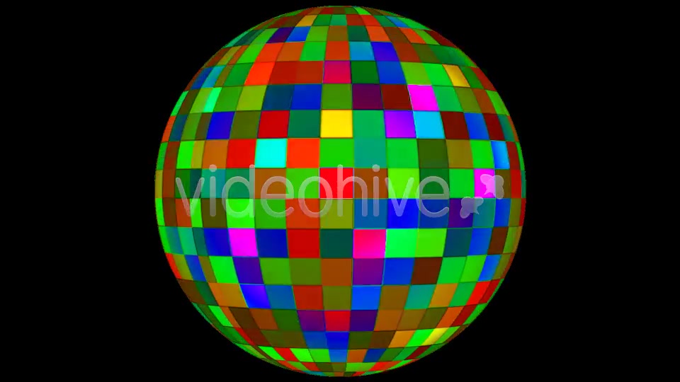 Twinkling Hi Tech Squares Spinning Globe Pack 02 Videohive 3724642 Motion Graphics Image 10