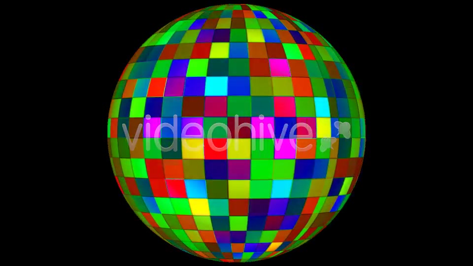Twinkling Hi Tech Squares Spinning Globe Pack 02 Videohive 3724642 Motion Graphics Image 11