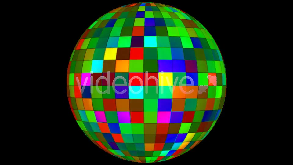 Twinkling Hi Tech Squares Spinning Globe Pack 02 Videohive 3724642 Motion Graphics Image 9