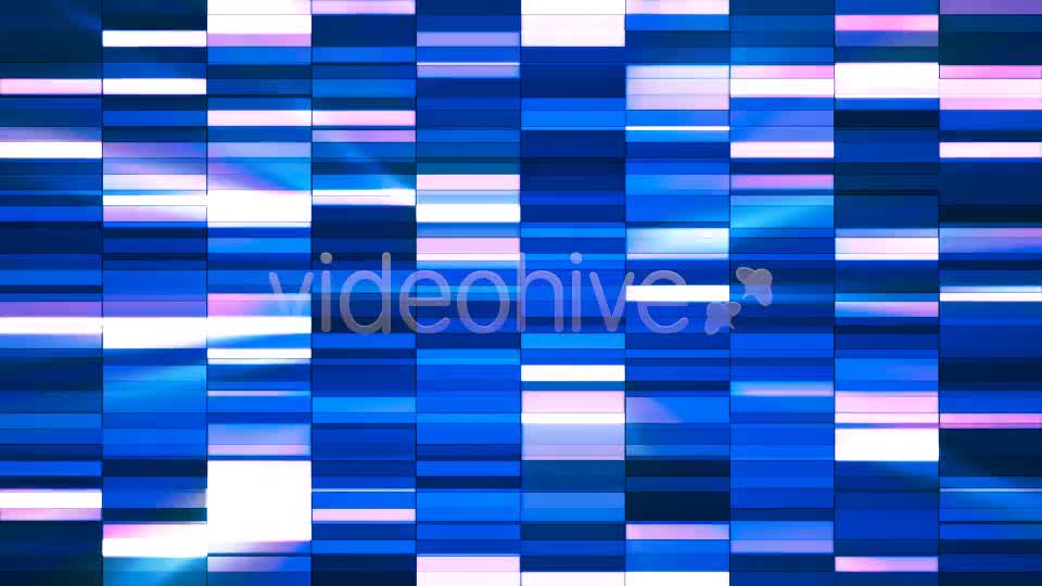 Twinkling Horizontal Small Squared Hi Tech Bars Pack 02 Videohive 3688513 Motion Graphics Image 1