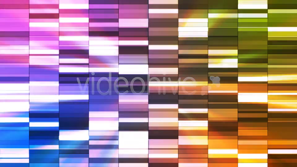 Twinkling Horizontal Small Squared Hi Tech Bars Pack 02 Videohive 3688513 Motion Graphics Image 4