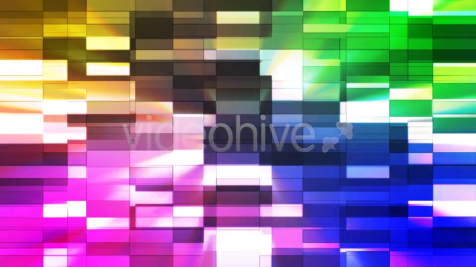 Twinkling Horizontal Small Squared Hi Tech Bars Pack 03 Videohive 3728882 Motion Graphics Image 5