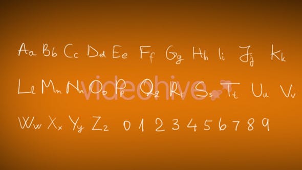 Typing Numbers and Letters - Videohive 17955001 Download