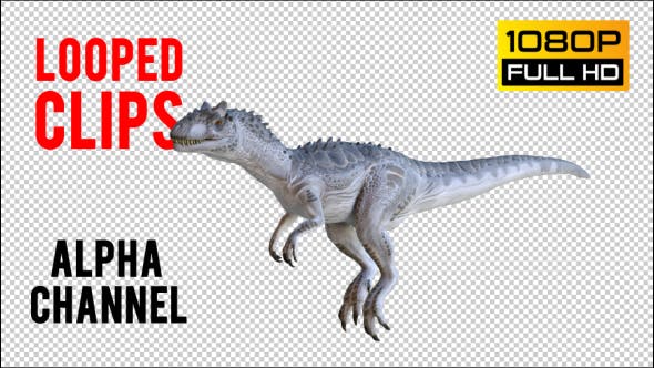 Tyrannosaurus Dinosaur 4 Realistic Pack 4 - Download 20980674 Videohive
