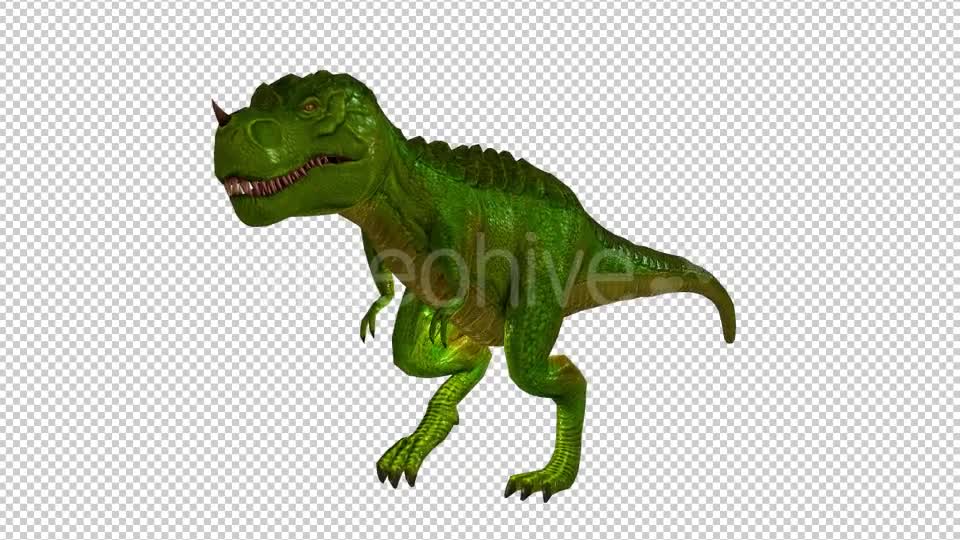Tyrannosaurus Dinosaur Looped 4 Videohive 20775800 Motion Graphics Image 1