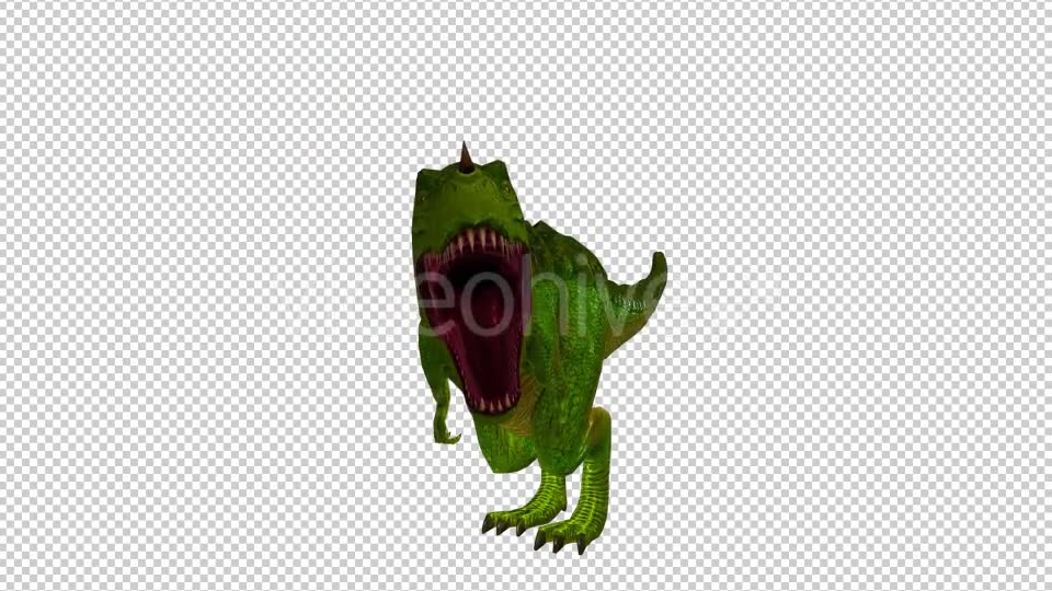 Tyrannosaurus Dinosaur Looped Videohive 20775754 Motion Graphics Image 2