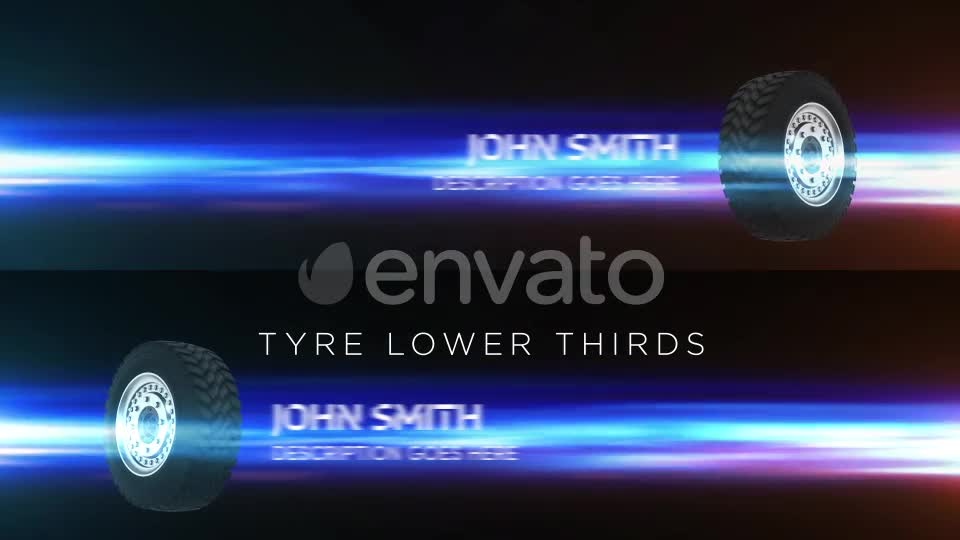 Tyre Lower Thirds Videohive 21578101 Motion Graphics Image 1