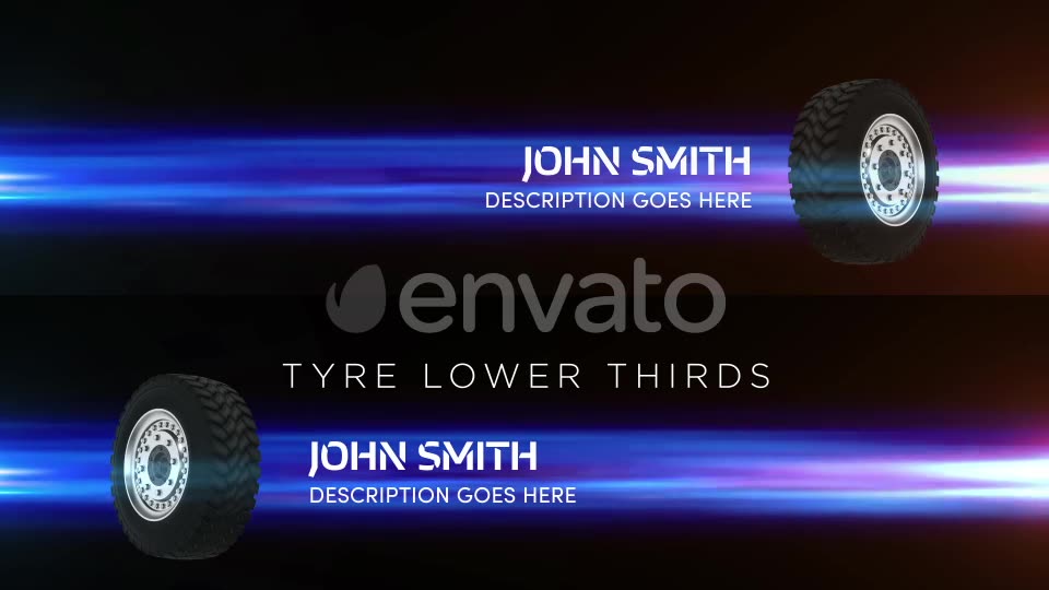 Tyre Lower Thirds Videohive 21578101 Motion Graphics Image 2