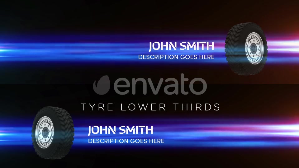 Tyre Lower Thirds Videohive 21578101 Motion Graphics Image 3