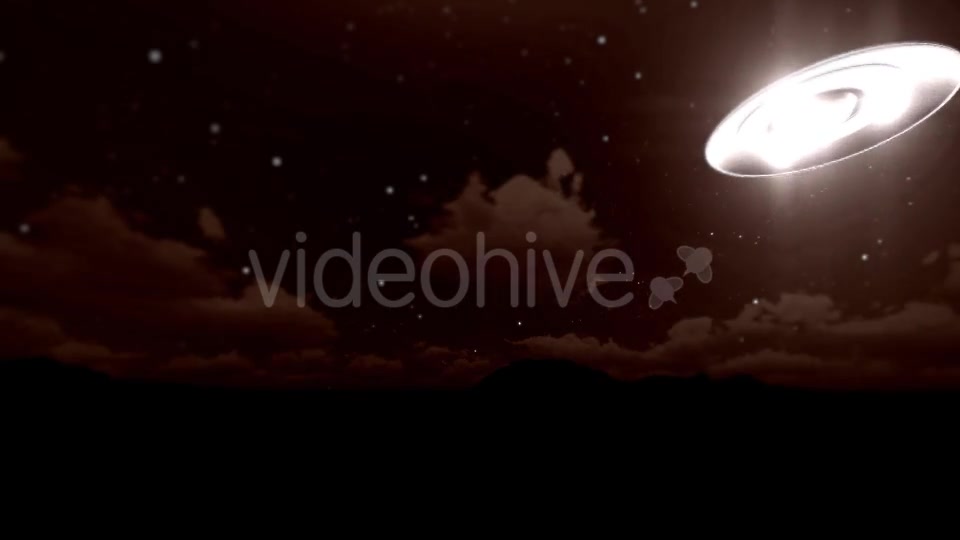 UFO Flying Old Film Videohive 19208099 Motion Graphics Image 11
