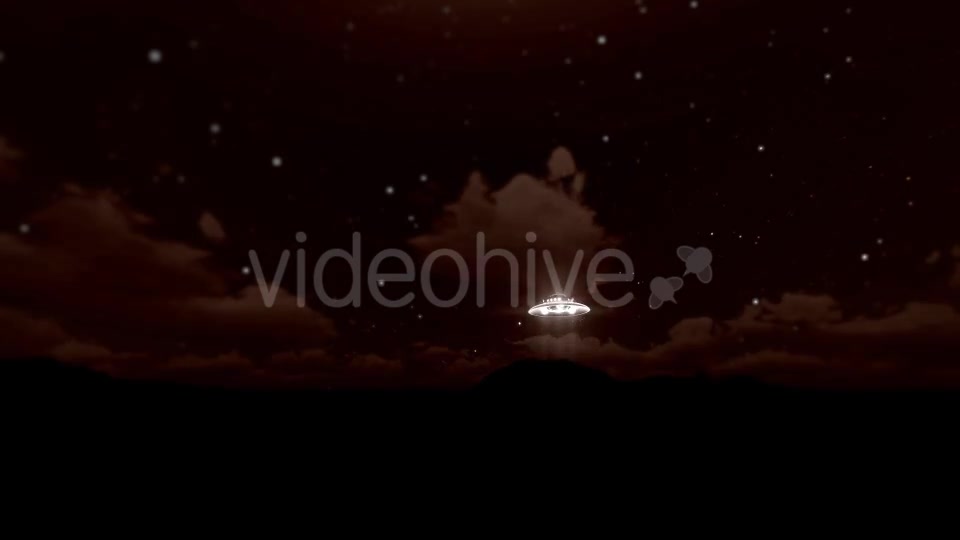 UFO Flying Old Film Videohive 19208099 Motion Graphics Image 5