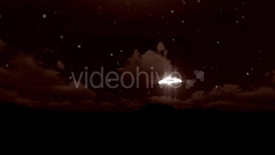 UFO Flying Old Film Videohive 19208099 Motion Graphics Image 7