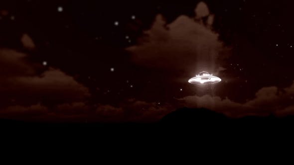 UFO Flying Old Film - 19208099 Videohive Download