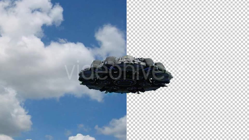 UFO Looped With Mask Daylight 3 Pack Videohive 18394499 Motion Graphics Image 7