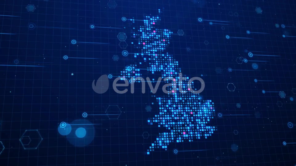 Uk Digital Business Networks Videohive 22706422 Motion Graphics Image 4