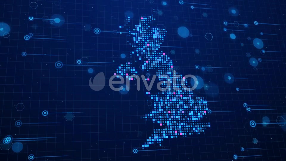 Uk Digital Business Networks Videohive 22706422 Motion Graphics Image 6
