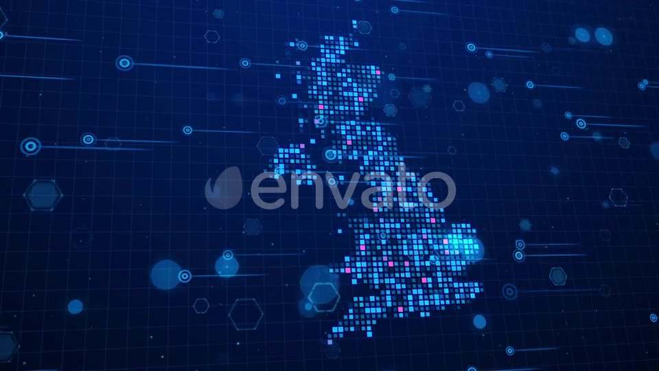 Uk Digital Business Networks Videohive 22706422 Motion Graphics Image 8