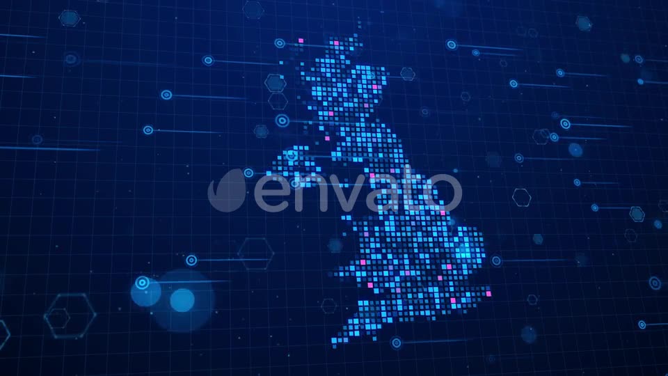 Uk Digital Business Networks Videohive 22706422 Motion Graphics Image 9
