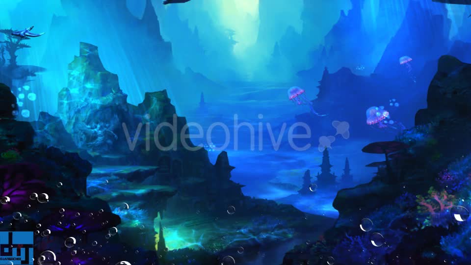 Underwater Atmospheric Bubbles V5 Videohive 19427342 Motion Graphics Image 1