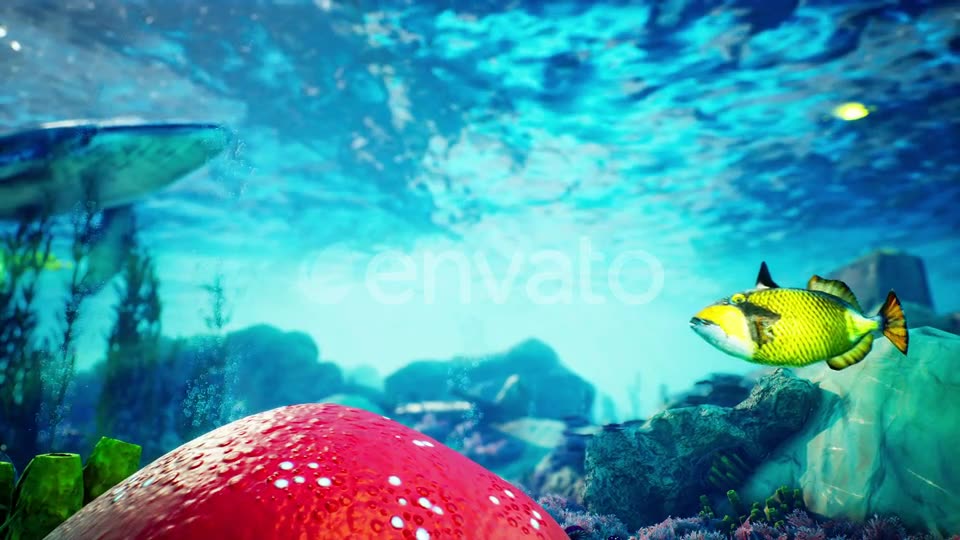 Underwater Blue World 1 Videohive 23095146 Motion Graphics Image 2
