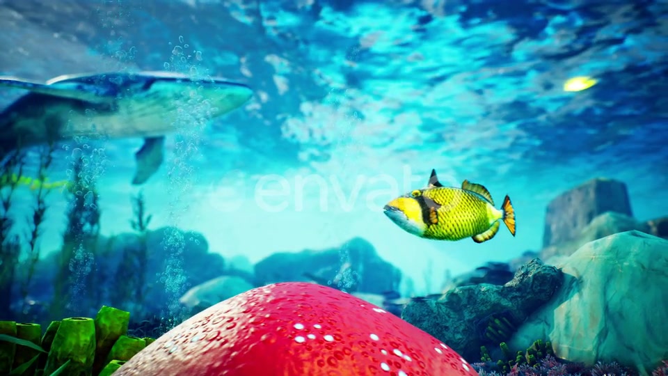 Underwater Blue World 1 Videohive 23095146 Motion Graphics Image 3
