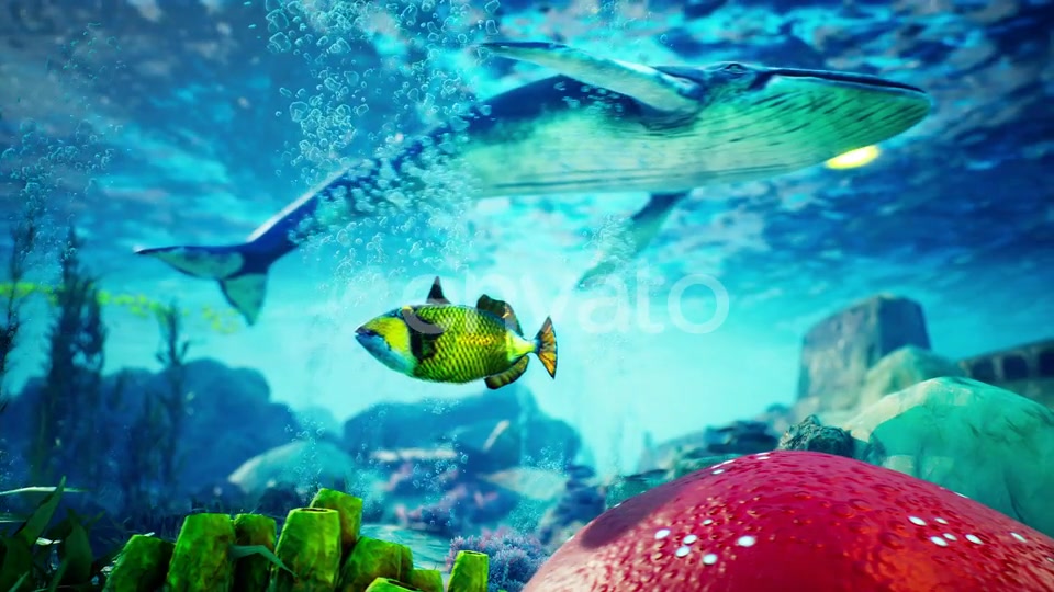 Underwater Blue World 1 Videohive 23095146 Motion Graphics Image 5