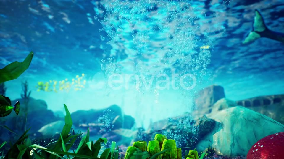 Underwater Blue World 1 Videohive 23095146 Motion Graphics Image 8