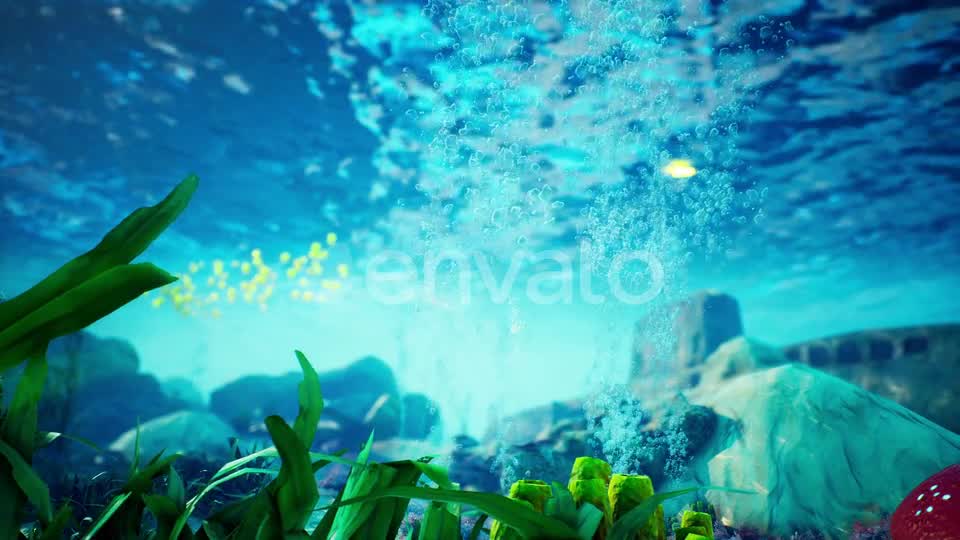 Underwater Blue World 1 Videohive 23095146 Motion Graphics Image 9