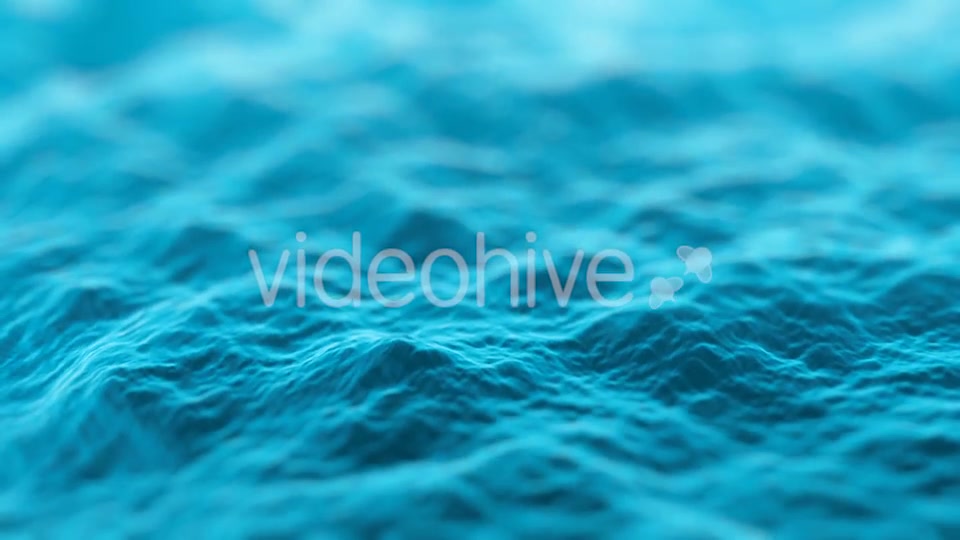 Undulating Blue Fractal Videohive 9861610 Motion Graphics Image 8