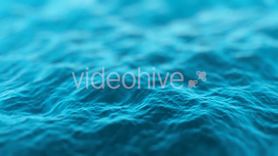 Undulating Blue Fractal Videohive 9861610 Motion Graphics Image 9