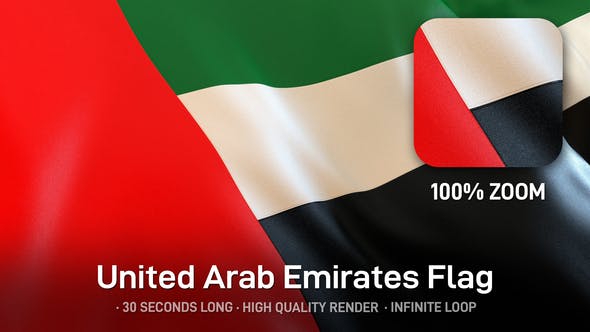 United Arab Emirates / UAE Flag - 24635320 Videohive Download