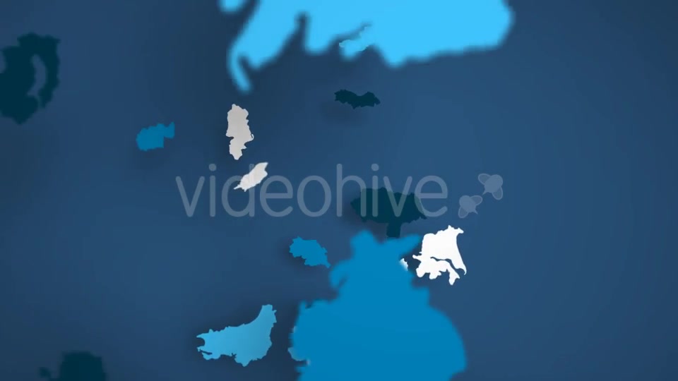 United Kingdom Counties Combine C Videohive 21092326 Motion Graphics Image 2