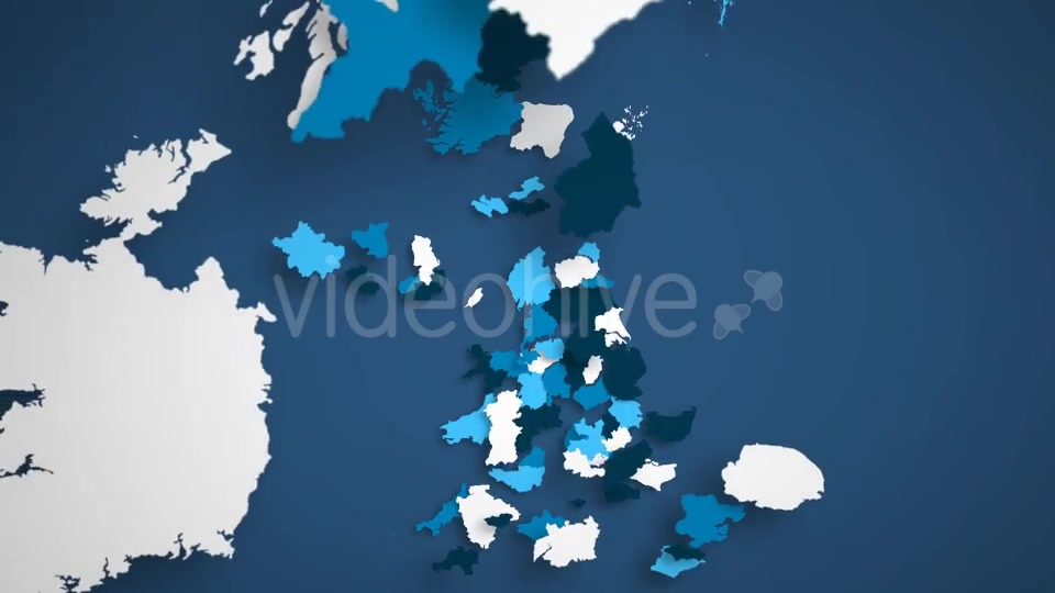United Kingdom Counties Combine C Videohive 21092326 Motion Graphics Image 4