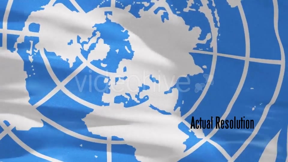 United Nations Flag 4K Videohive 16589082 Motion Graphics Image 10