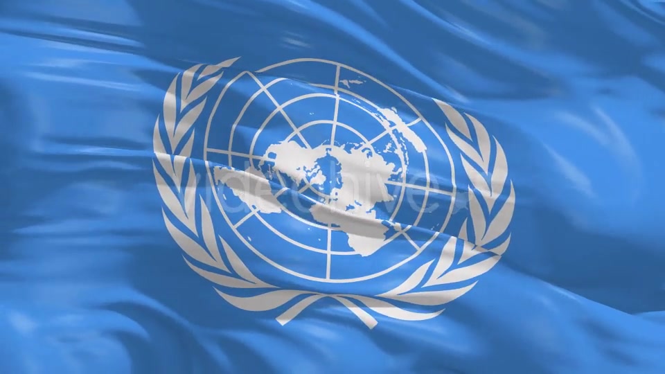 United Nations Flag 4K Videohive 16589082 Motion Graphics Image 3