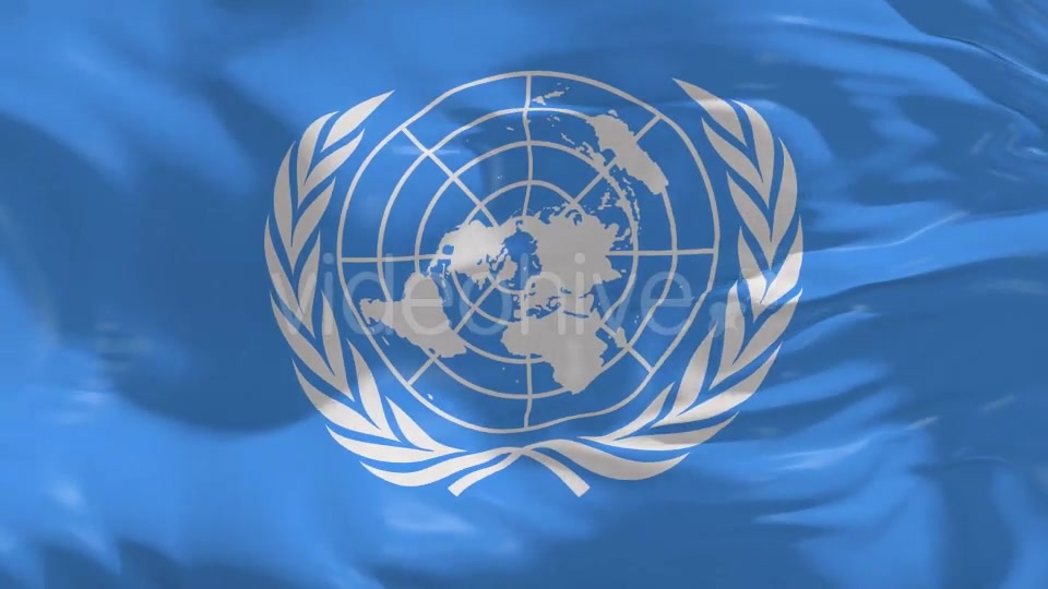 United Nations Flag 4K Videohive 16589082 Motion Graphics Image 5