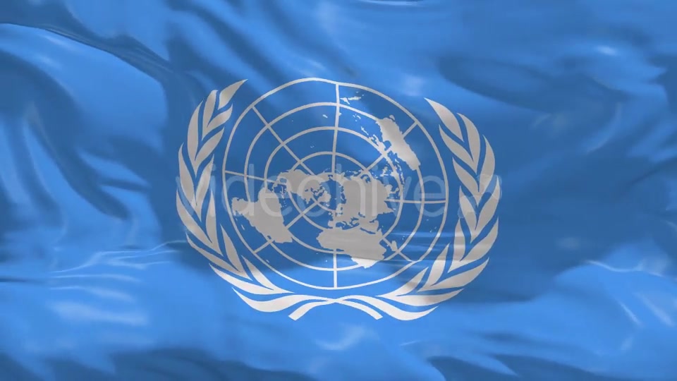 United Nations Flag 4K Videohive 16589082 Motion Graphics Image 6