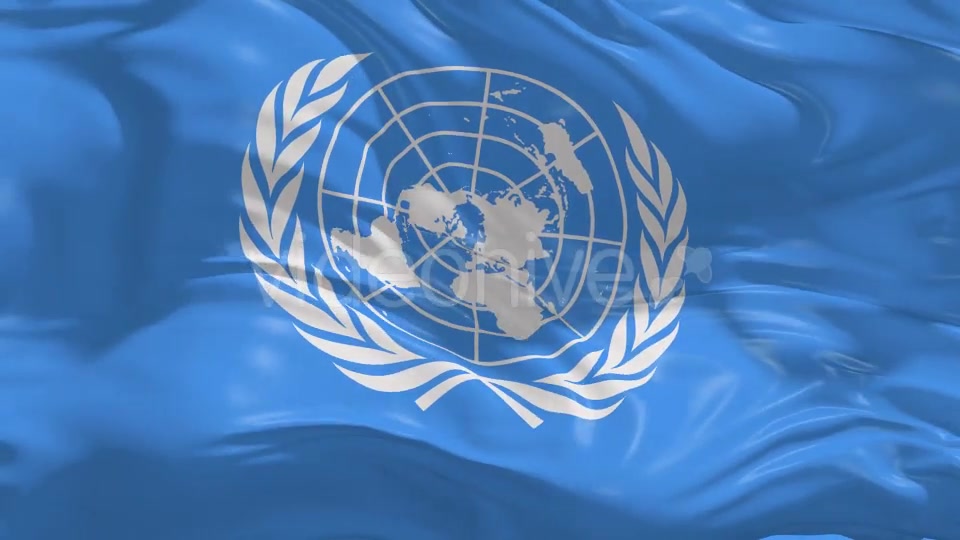 United Nations Flag 4K Videohive 16589082 Motion Graphics Image 7