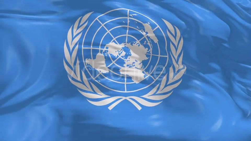 United Nations Flag 4K Videohive 16589082 Motion Graphics Image 8
