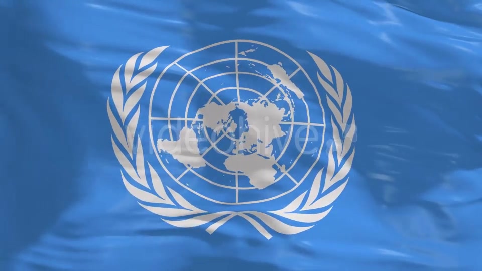 United Nations Flag 4K Videohive 16589082 Motion Graphics Image 9
