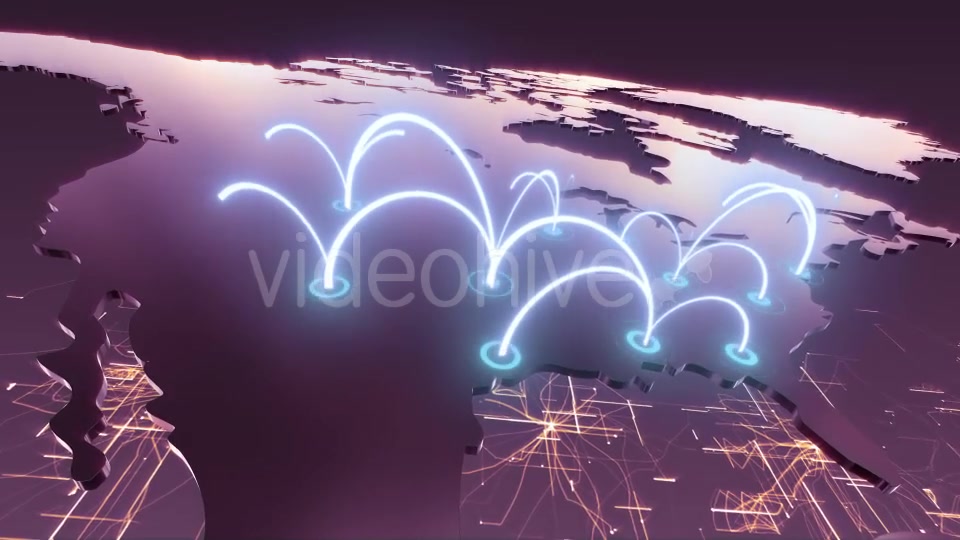 United States Business Network Purple Videohive 19854610 Motion Graphics Image 5