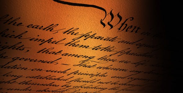 US Declaration of Independence II - Download 21287100 Videohive