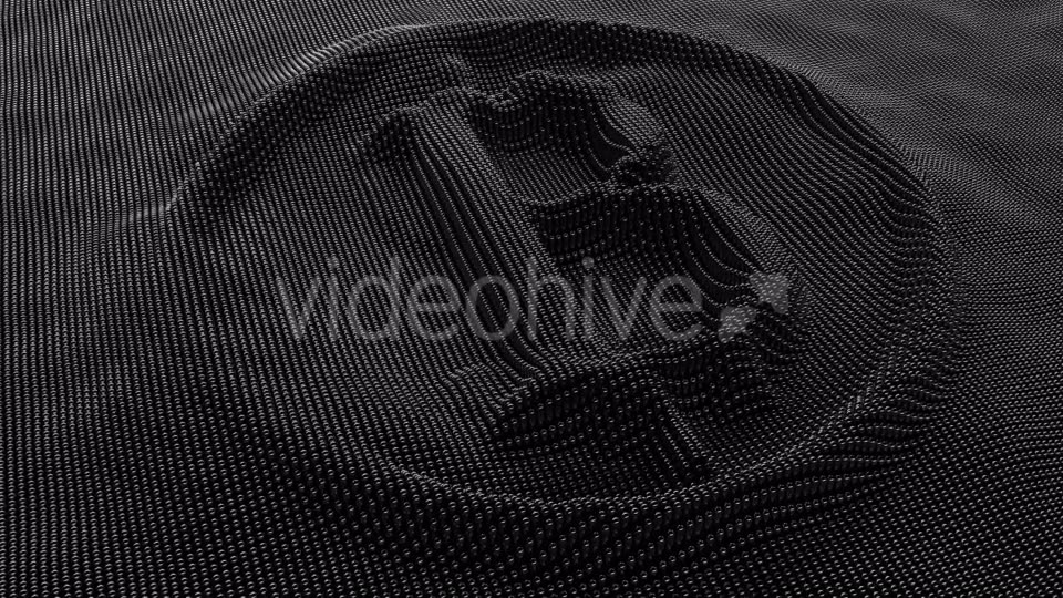 US Dollar USD Sign on Metal Pin Art Board Switching To Bitcoin BTC Symbol Videohive 20872789 Motion Graphics Image 4
