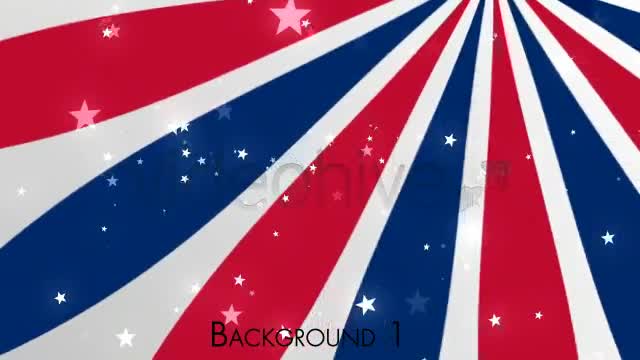 US Patriotic Stars and Stripes 2 Videohive 4904223 Motion Graphics Image 1