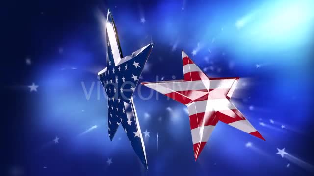 USA American Flag in Stars Videohive 11616064 Motion Graphics Image 1