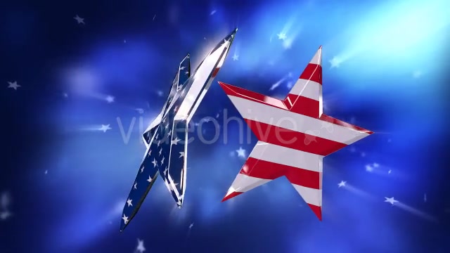 USA American Flag in Stars Videohive 11616064 Motion Graphics Image 4