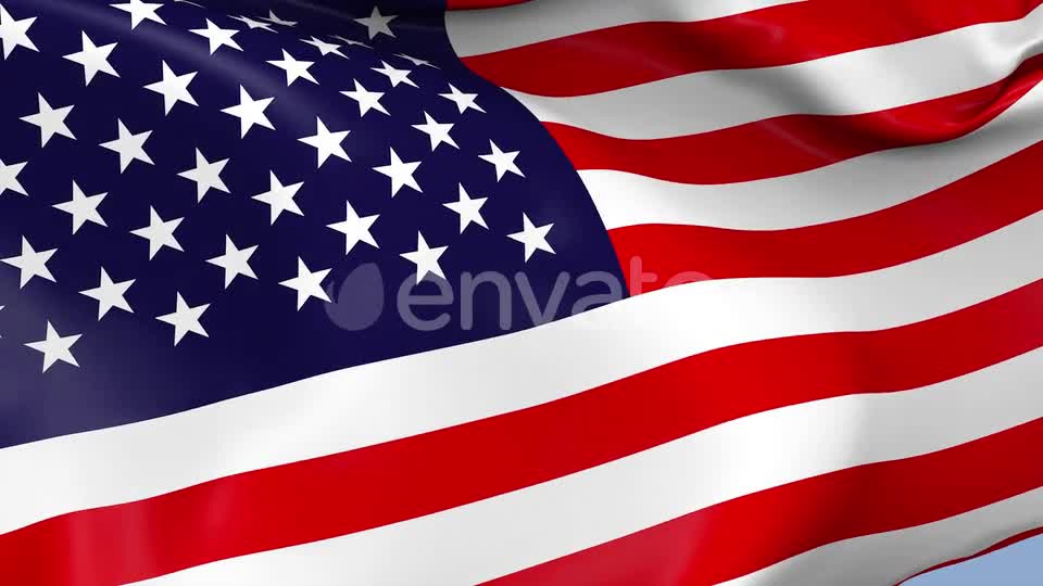 USA Flag Videohive 23659452 Motion Graphics Image 1