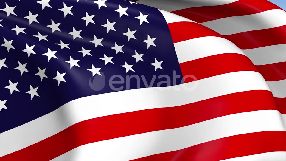 USA Flag Videohive 23659452 Motion Graphics Image 11