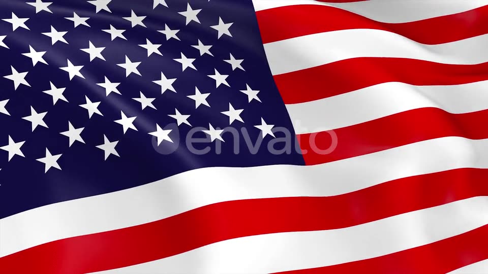 USA Flag Videohive 23659452 Motion Graphics Image 3