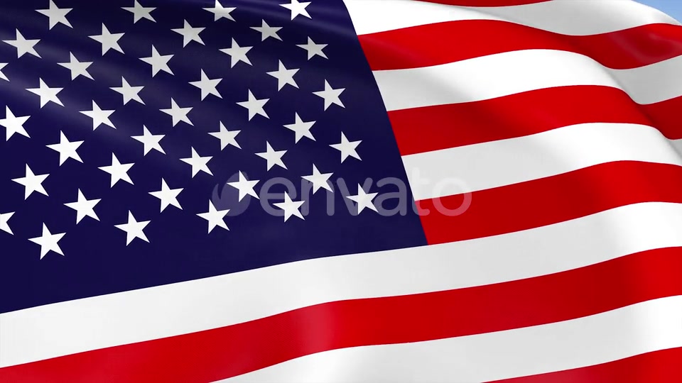 USA Flag Videohive 23659452 Motion Graphics Image 4
